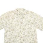BATIK BAY Mens Hawaiian Shirt Beige Floral L