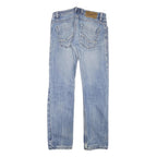 DIESEL Mens Jeans Blue Slim Straight Denim Light W28 L28 Stylish Cotton Blend