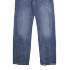 LEVI'S 505 Mens Jeans Blue Regular Straight Denim Medium W32 L32 Classic Zip