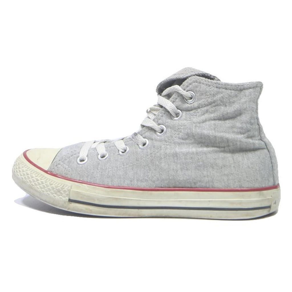 CONVERSE Womens Canvas Grey High Top Trainers UK 5.5 Casual Retro Style
