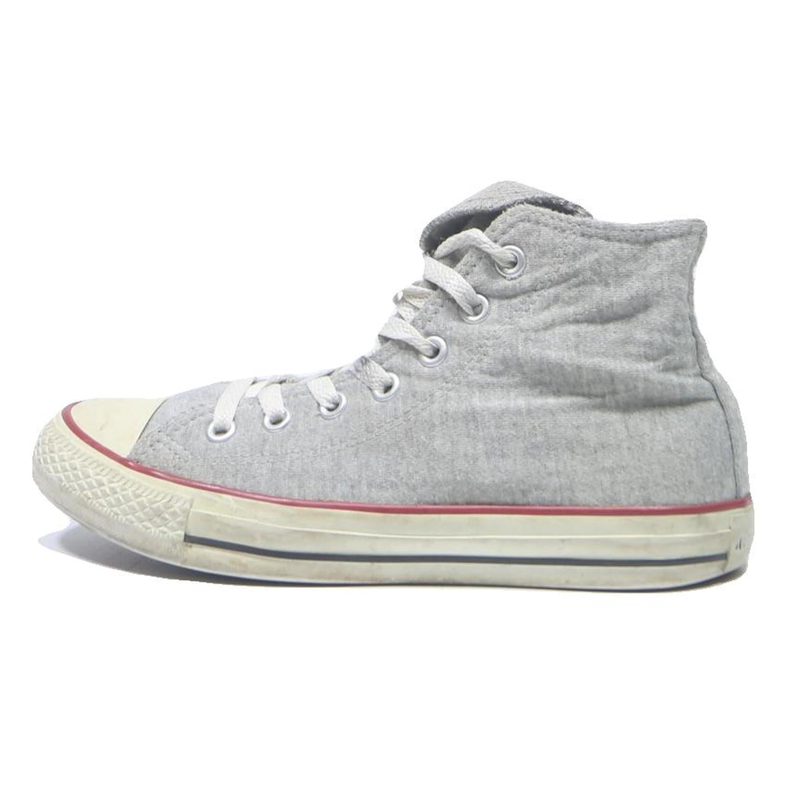 CONVERSE Womens Canvas Grey High Top Trainers UK 5.5 Casual Retro Style