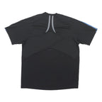 ADIDAS Mens Black Blue Graphic T-Shirt M Short Sleeve Crew Neck Sportswear