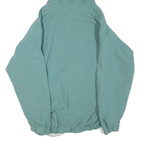 COLUMBIA Womens Blue Green Outdoor Jacket M Polyester Blend Hooded Zip Relaxed