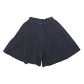 Womens Navy Blue Casual Shorts XXS W22 Cotton Blend Relaxed Fit