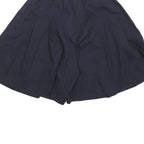 Womens Navy Blue Casual Shorts XXS W22 Cotton Blend Relaxed Fit