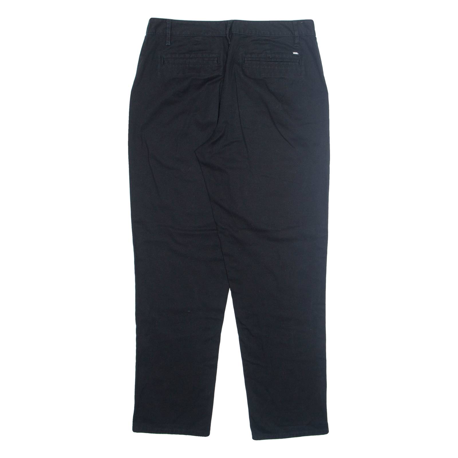 VANS Chino Womens Trousers Black Regular Tapered W26 L26