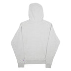CHAMPION Mens Grey Pullover Hoodie S Cotton Blend Casual Sportswear