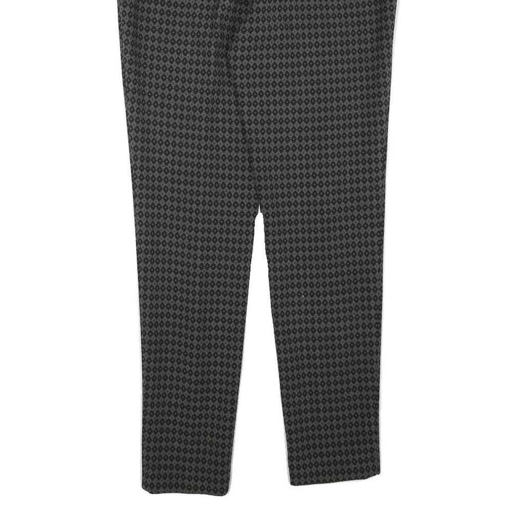 BOSS Womens Polyester Blend Black Slim Tapered Trousers W29 L28 Smart Workwear