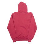 CHAMPION Washington University St. Louis 1/4 Zip Mens Red Hoodie USA S