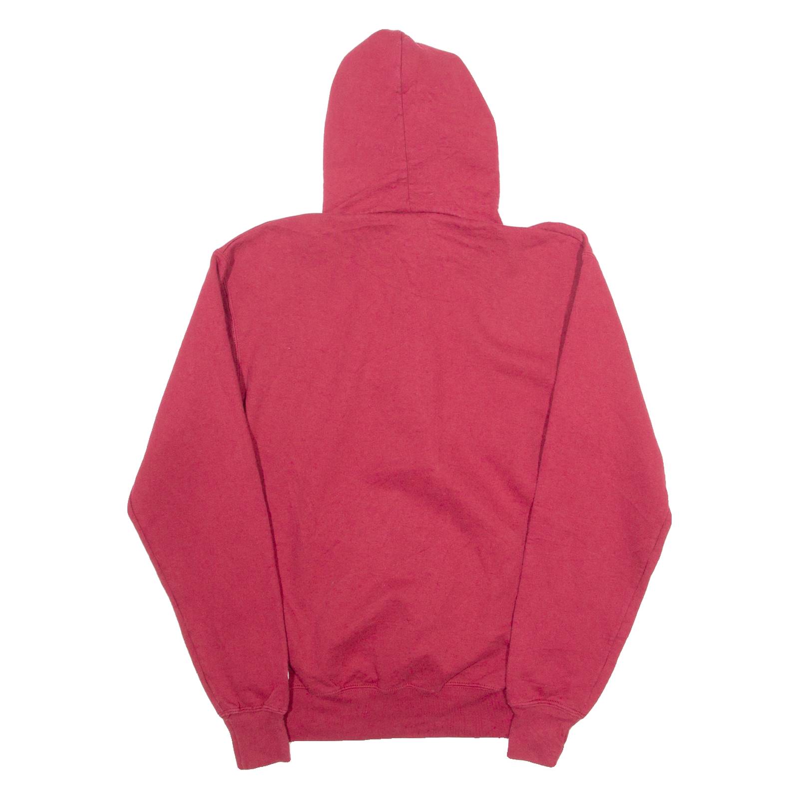 CHAMPION Washington University St. Louis 1/4 Zip Mens Red Hoodie USA S