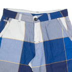 O'NEILL Mens Chino Shorts Blue Check S W28