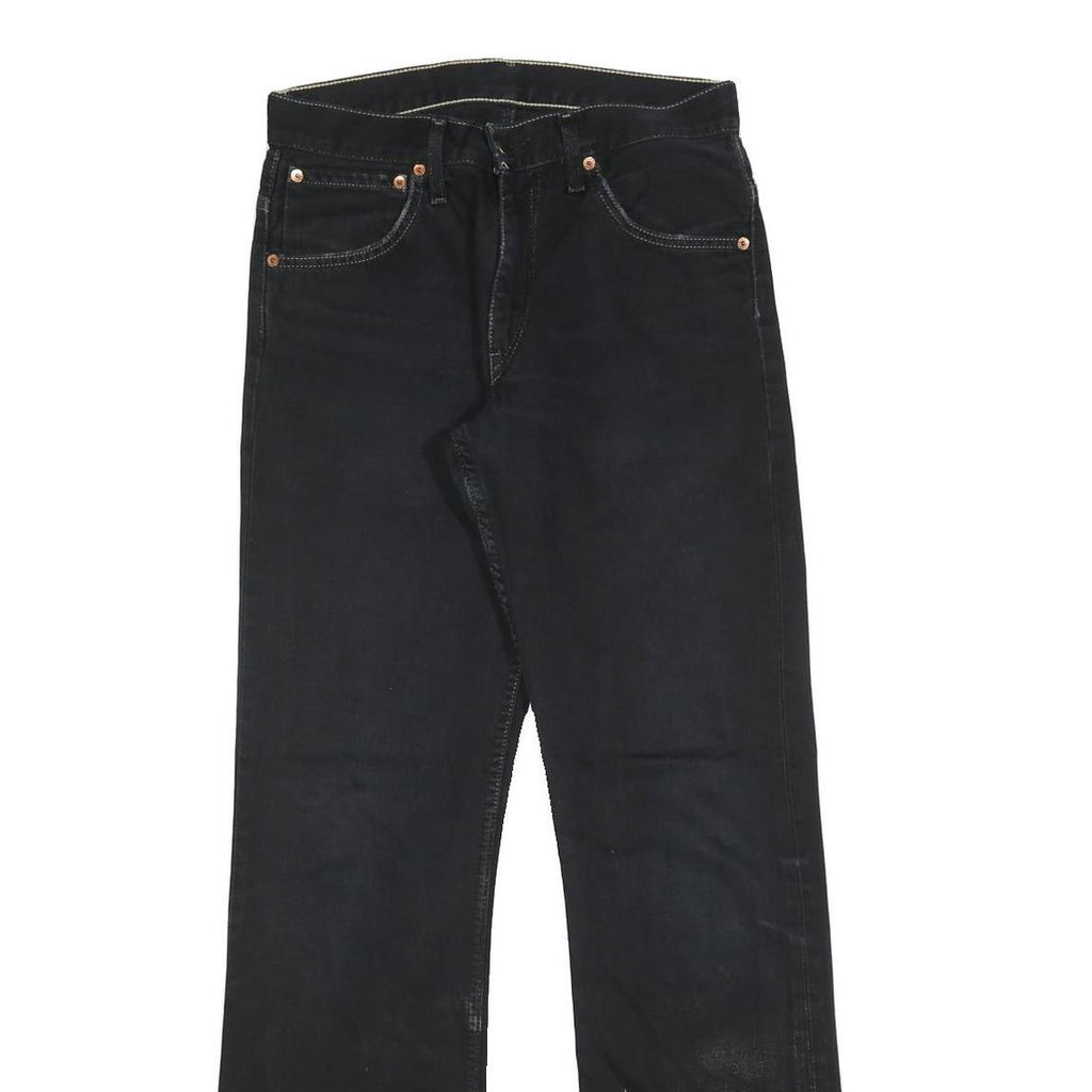 LEVI'S Mens Blue Regular Straight Denim Light W30 L32 Classic Zip Fly Jeans