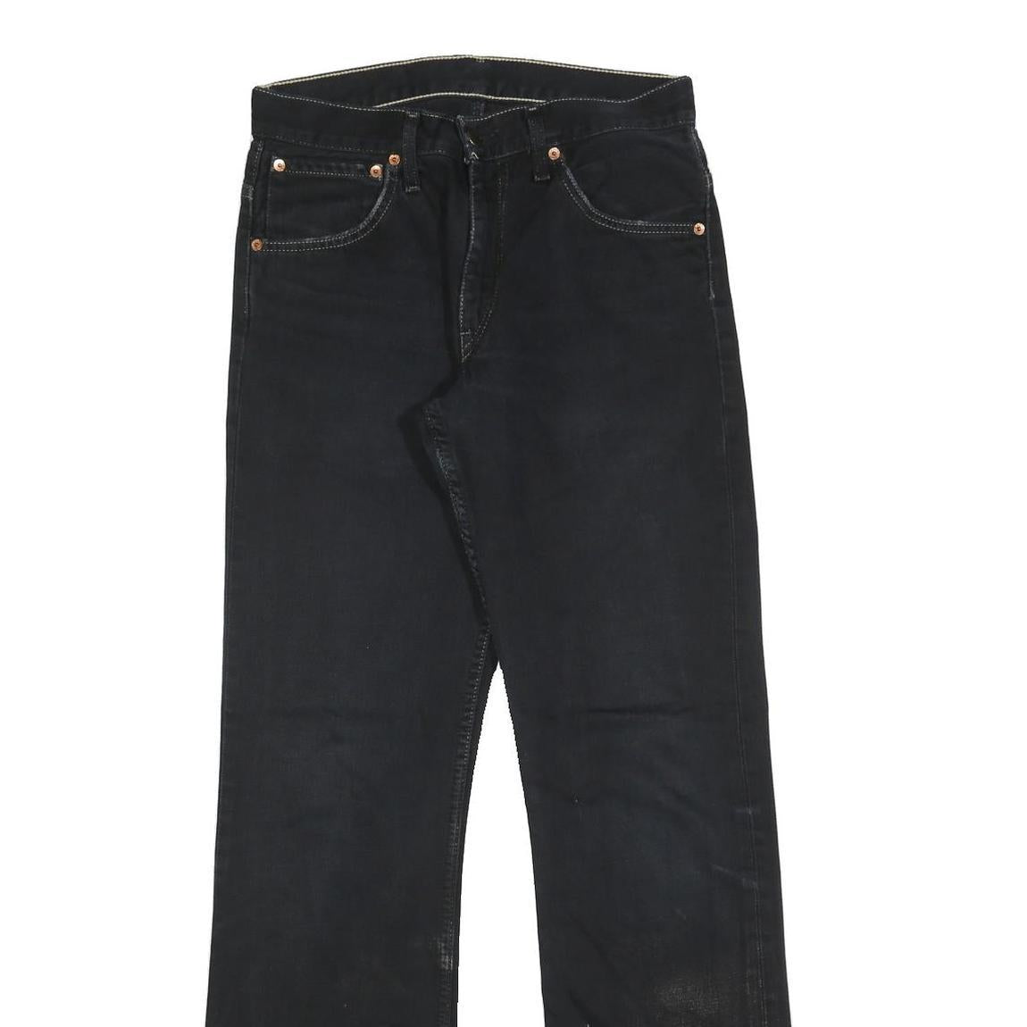 LEVI'S Mens Blue Regular Straight Denim Light W30 L32 Classic Zip Fly Jeans