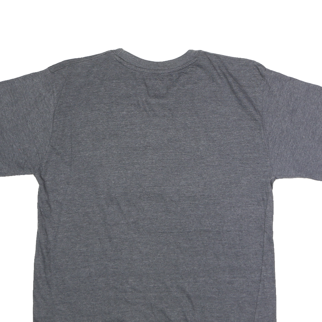 OVB Mens Grey Buffaloes Graphic T-Shirt M Short Sleeve Crew Neck Cotton