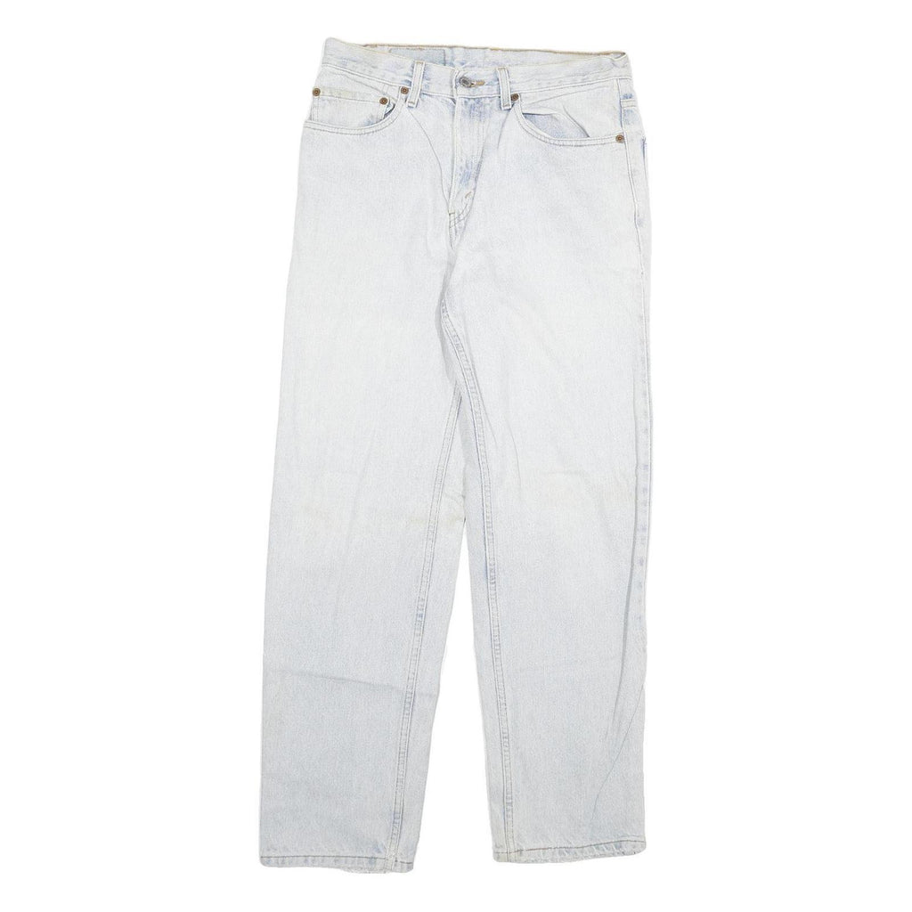 LEVI'S 550 Mens Jeans Blue Regular Loose Denim Light W28 L31 Classic Zip