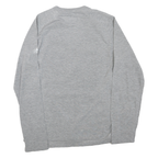 ADIDAS Mens Grey Miller Men Graphic Long Sleeve Crew Neck T-Shirt M