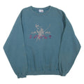 LEE Sport Golf Mens Sweatshirt Blue Crew Neck L
