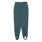 POST CARD Womens Wool Blend Blue Slim Stirrup Trousers W26 L28 Stylish Fit