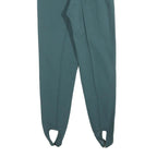 POST CARD Womens Wool Blend Blue Slim Stirrup Trousers W26 L28 Stylish Fit