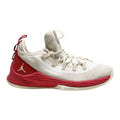 AIR JORDAN Sneaker Trainers White Canvas Mens UK 7.5