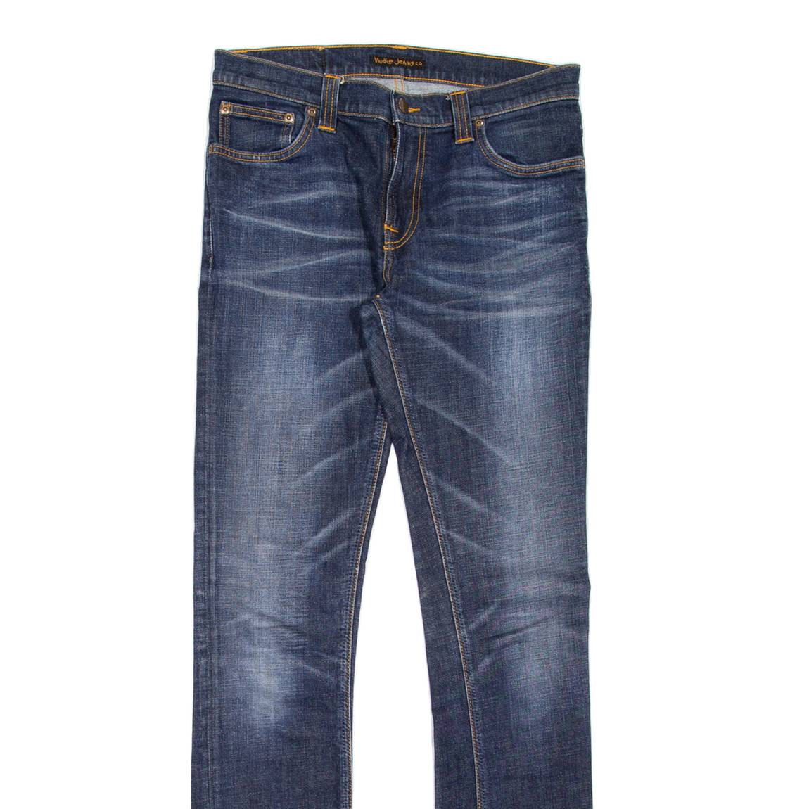 NUDIE JEANS Womens Jeans Blue Slim Skinny W32 L34