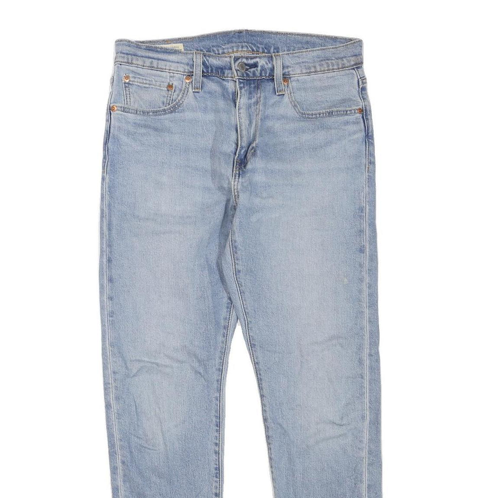 LEVI'S 512 Tapered Womens Jeans Blue Regular Tapered Denim Light W30 L30 Classic