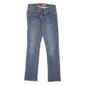 GUESS JEANS Womens Jeans Blue Slim Skinny Stone Wash W27 L30