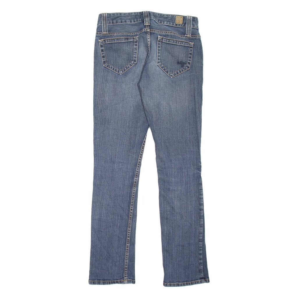 GUESS JEANS Womens Jeans Blue Slim Skinny Stone Wash W27 L30