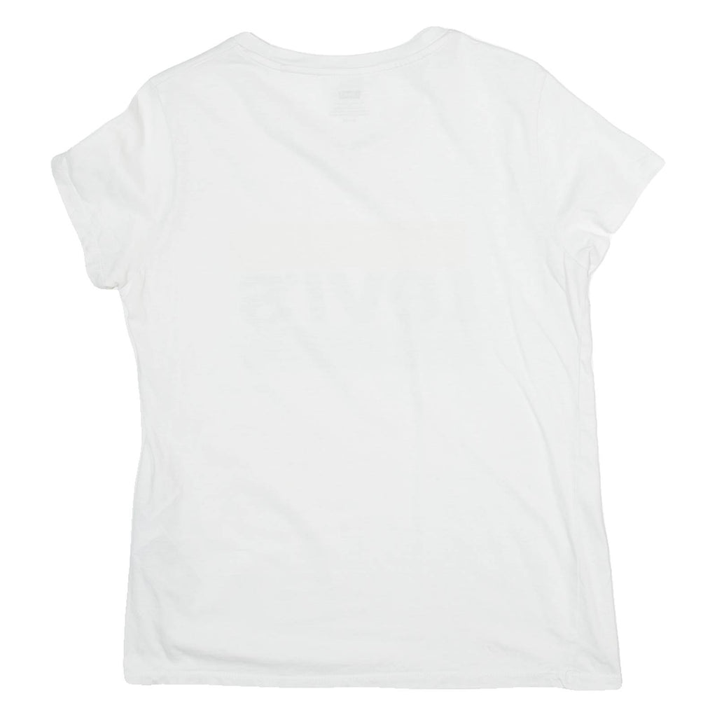 LEVI'S Womens T-Shirt White S