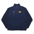 ADIDAS Mens Navy Blue UCLA High Neck L Sweatshirt Polyester Pullover