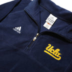 ADIDAS Mens Navy Blue UCLA High Neck L Sweatshirt Polyester Pullover