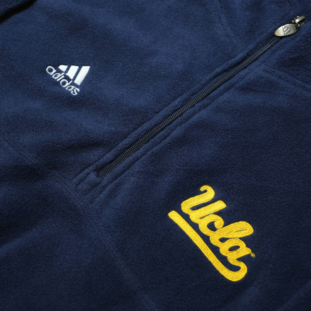ADIDAS Mens Navy Blue UCLA High Neck L Sweatshirt Polyester Pullover
