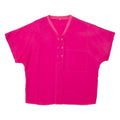 Womens Plain Shirt Pink M