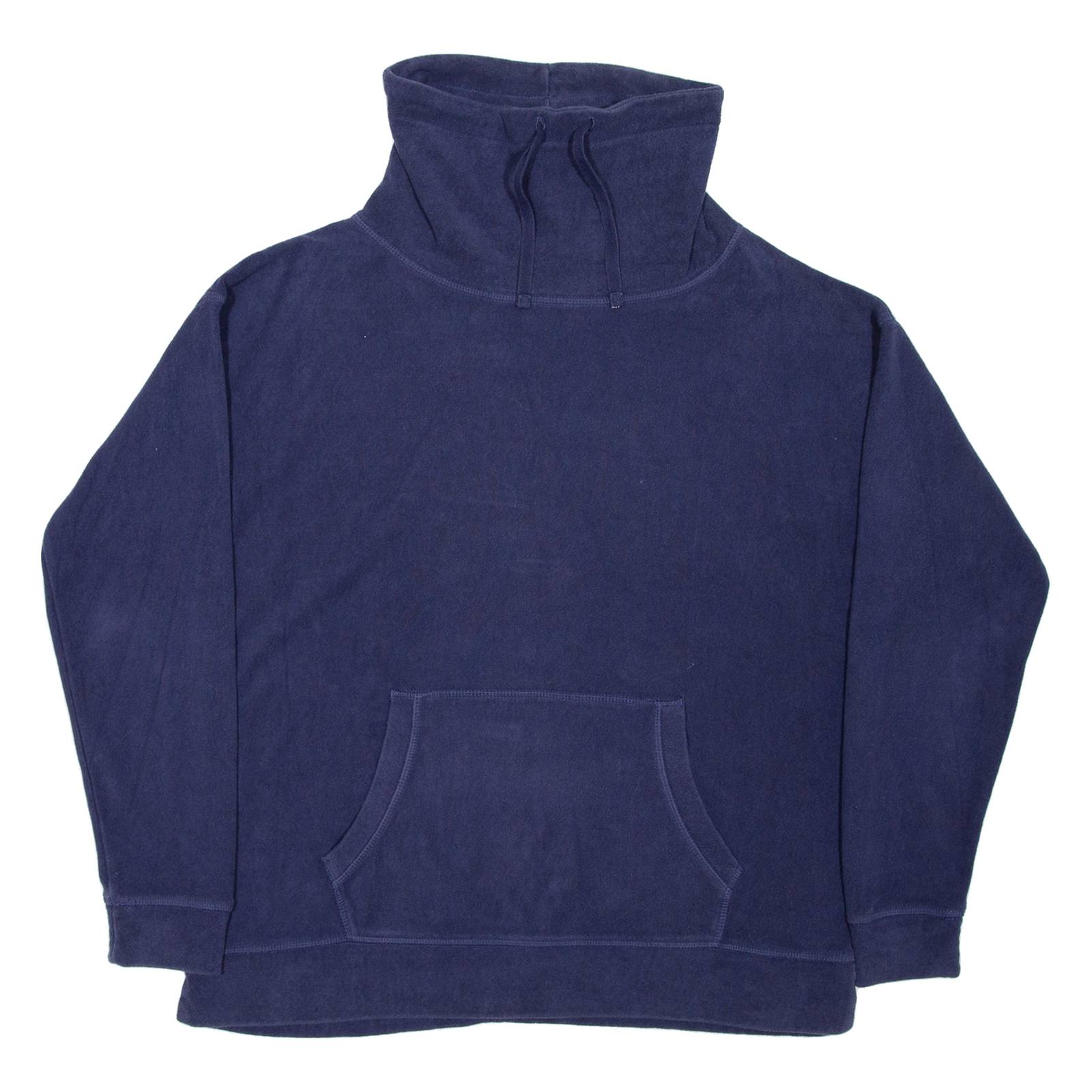 FAT FACE Womens Jumper Blue High Neck Tight Knit M