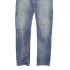 LEVI'S Mens Slim Blue Denim Stone Wash Jeans W28 L33 Stylish Casual