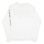 CHAMPION Mens White Purdue Northwest Long Sleeve Crew Neck T-Shirt M