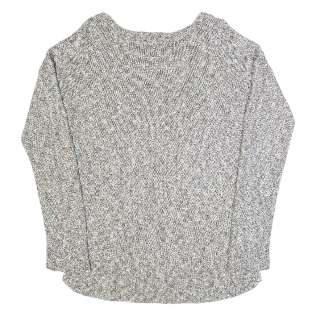 BANANA REPUBLIC Womens Jumper Grey Tight Knit M