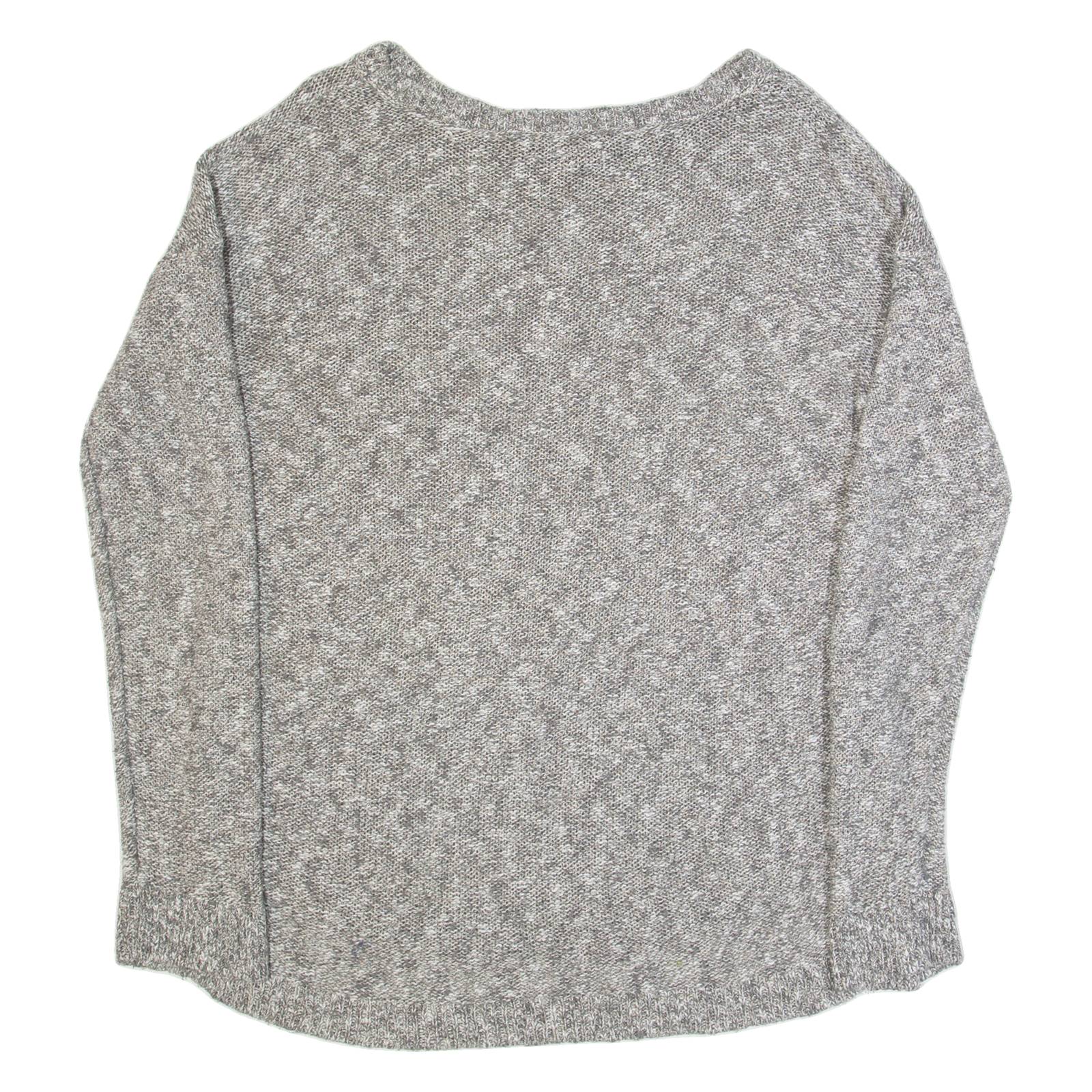 BANANA REPUBLIC Womens Jumper Grey Tight Knit M