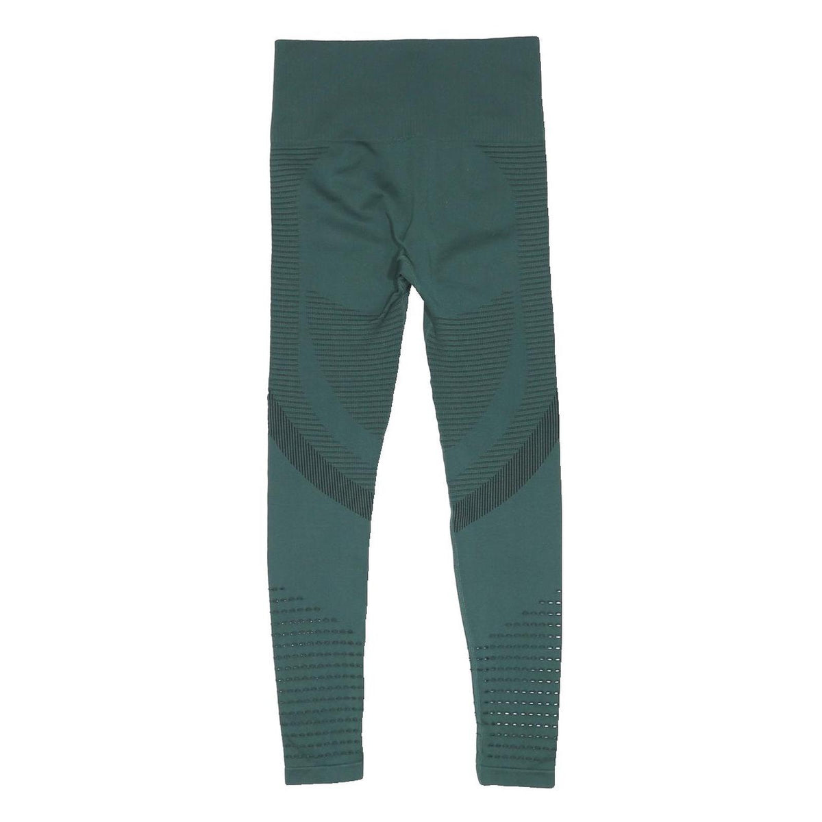 Womens Green & Dark Teal Leggings Slim Tapered S W24 L24 Polyester Blend