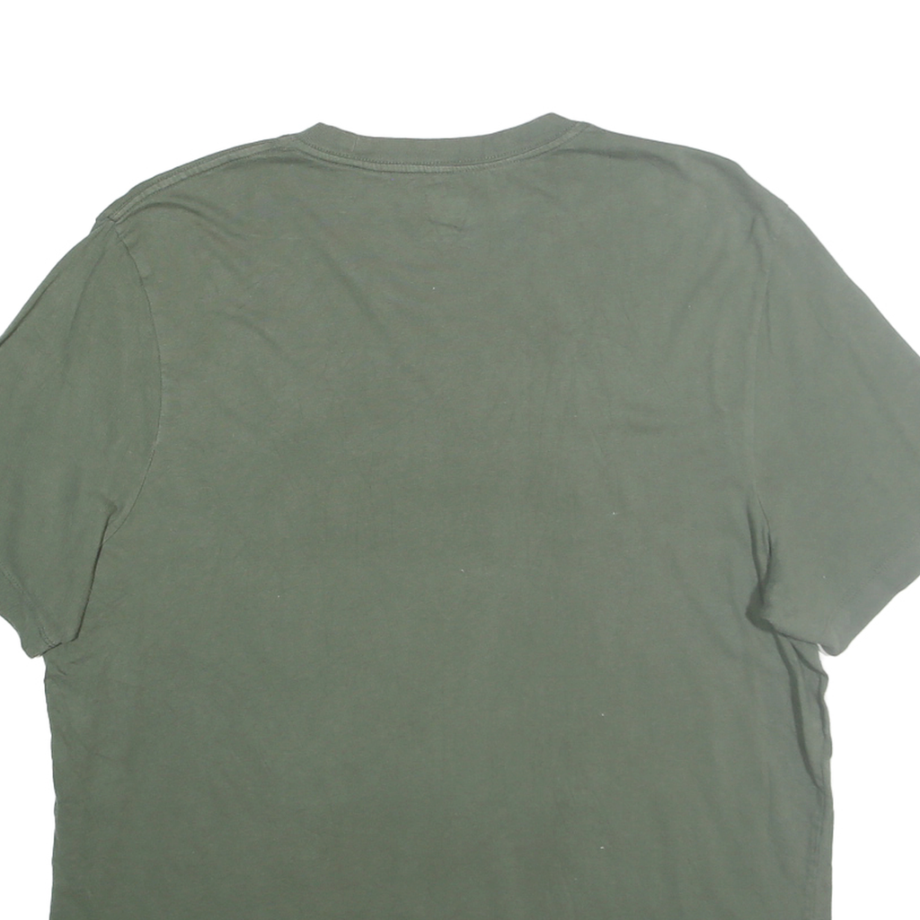 PUMA Mens Green Camouflage Graphic T-Shirt XL Short Sleeve Crew Neck Casual