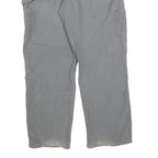 CARHARTT Mens Cotton Blend Grey Regular Fit Straight Leg Trousers W36 L32