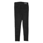 LEVI'S Mens Black Slim Slim Skinny Denim W24 L26 Raw Cotton Blend Jeans
