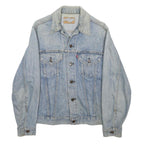 LEVI'S Womens Blue Denim Jacket S Cotton Classic Button Closure Casual Outerwear