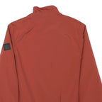 PIERRE CARDIN Mens Rust Orange Jacket M Polyester Blend Zip Casual Lightweight