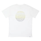 WEIRD FISH Mens White Graphic T-Shirt M Short Sleeve Crew Neck Cotton Blend