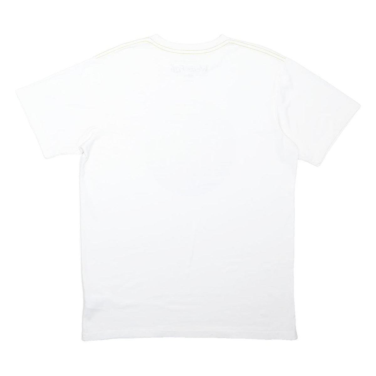 WEIRD FISH Mens White Graphic T-Shirt M Short Sleeve Crew Neck Cotton Blend