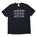 ADIDAS Mens T-Shirt Black L