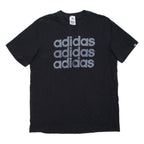 ADIDAS Mens T-Shirt Black L