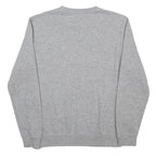 CHAMPION Mens Grey Crew Neck S Cotton Blend Sweatshirt Logo Casual Pullover