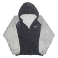 FILA Mens Rain Jacket Black Hooded XL